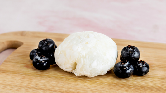 Blueberry Mochi without Red Bean